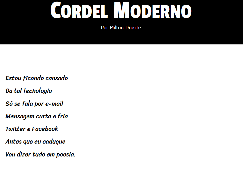 imagem do projeto cordel moderno